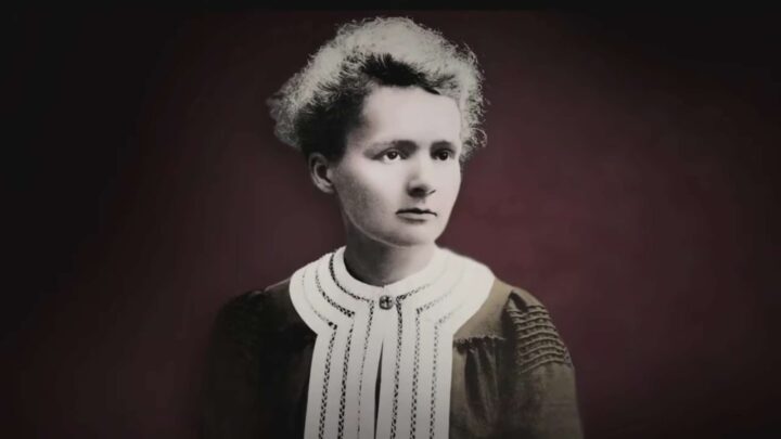 Portrait of Marie Curie