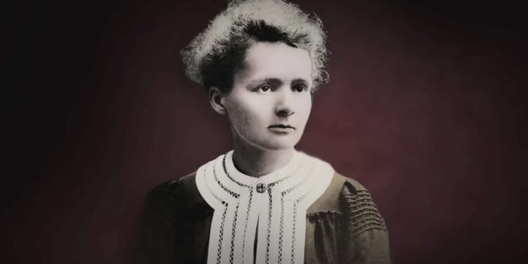 Portrait of Marie Curie